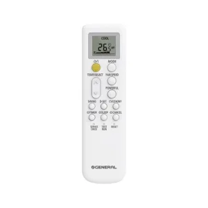 OGENERAL-SPLIT-AC-ASGGCPAA-REMOTE